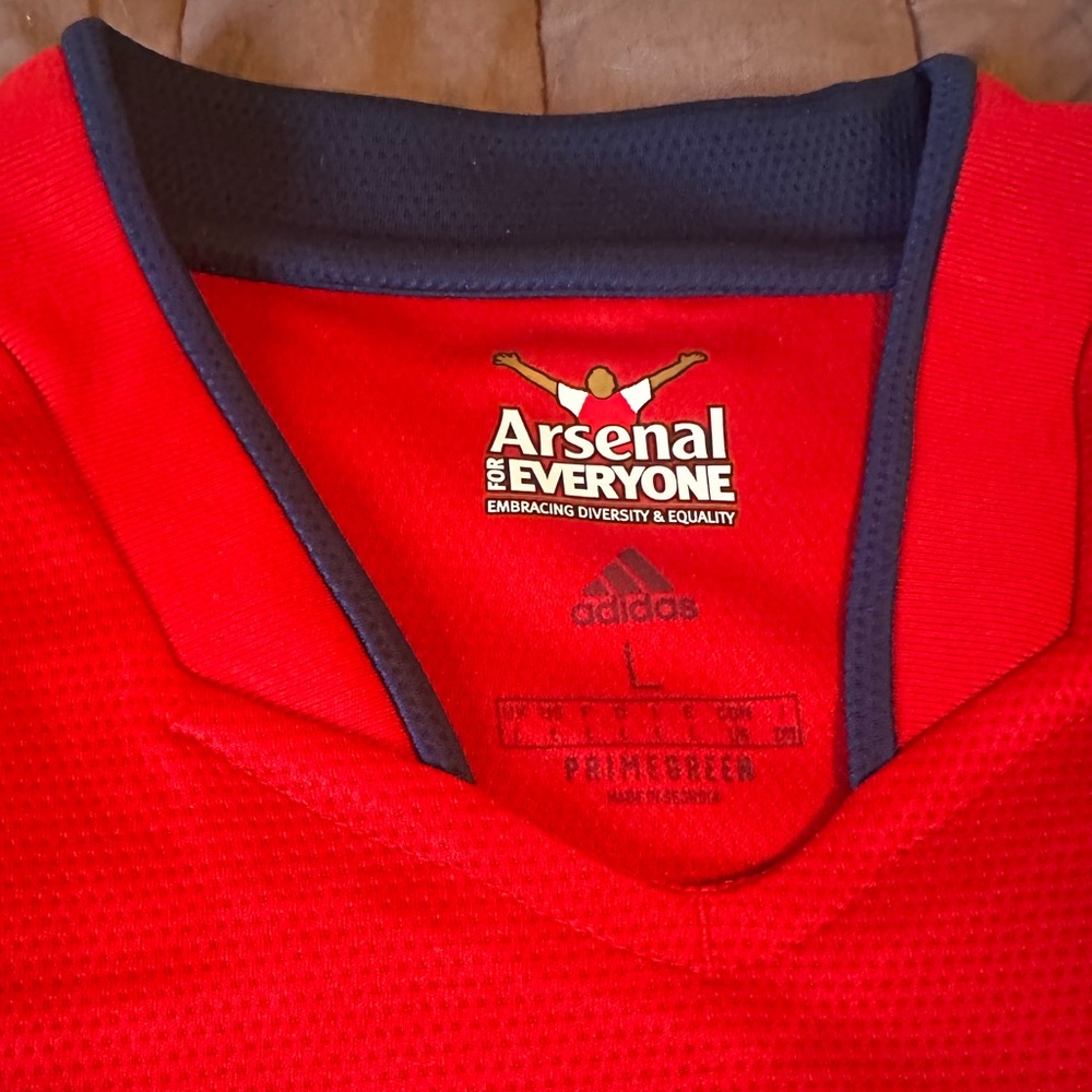 Arsenal adidas 21/22 home jersey size L - Picture 4 of 4